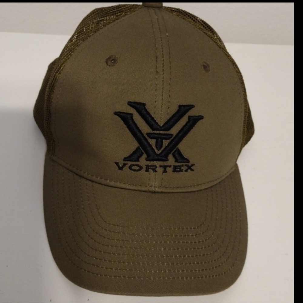 Vortex Optics Scopes Mesh Snap Back Trucker Hat.